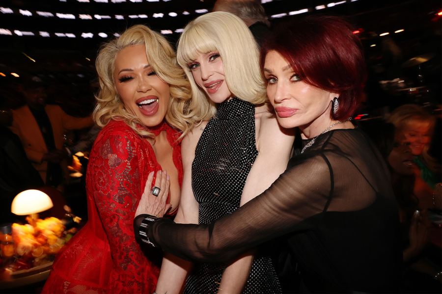 Bunnie Xo Kelly Osbourne and Sharon Osbourne Grammys What You Didnt See on TV