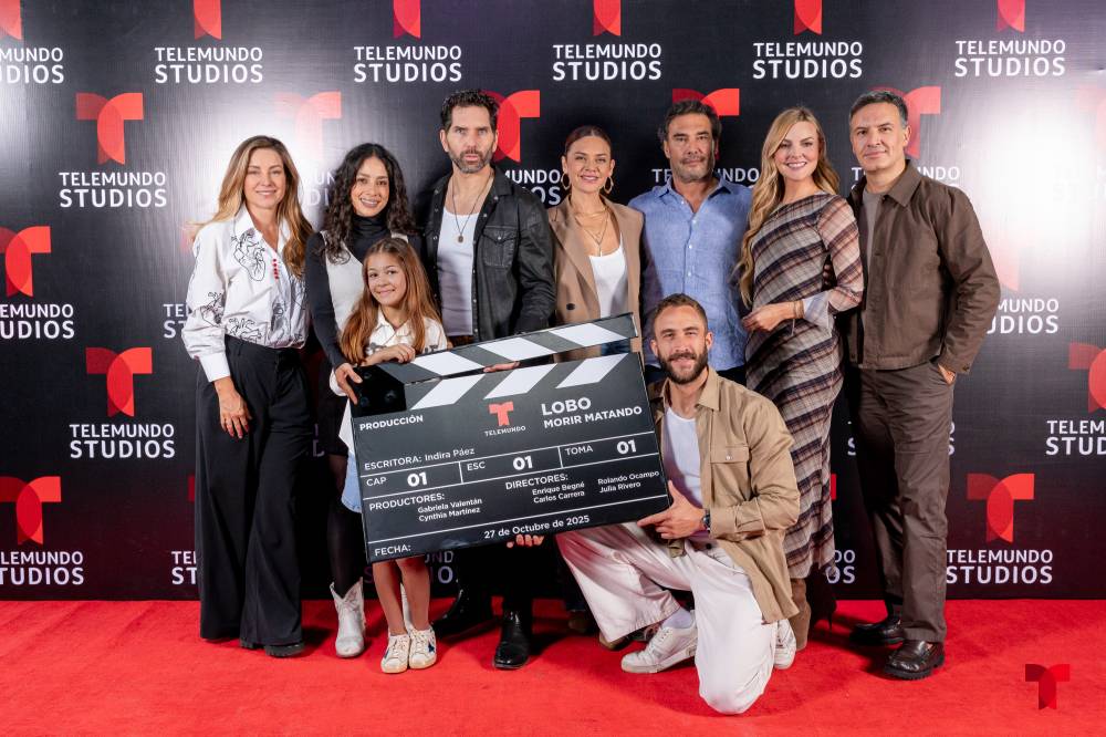 Elenco de la serie 'Lobo, Morir Matando', de Telemundo.