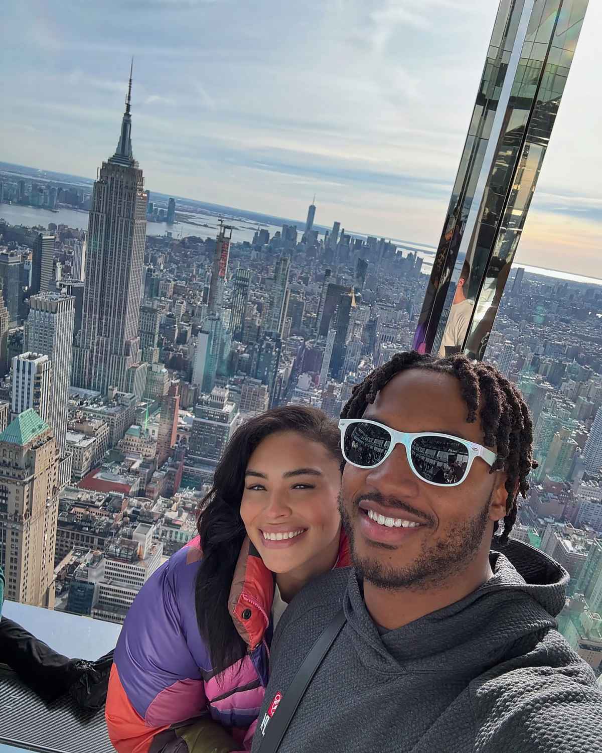 Antonio Gibson's Pregnant Wife Sits in Nosebleeds at Super Bowl 2026 ...