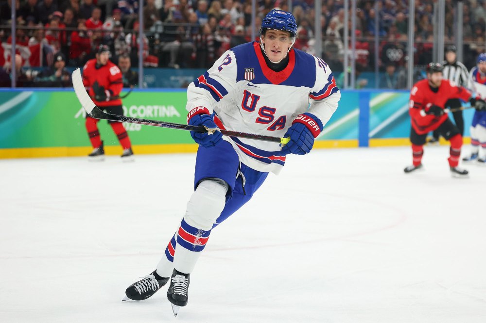 Feature Team USA Tage Thompson Responds to Criticism for Wearing Make America Great Again Hat at White House