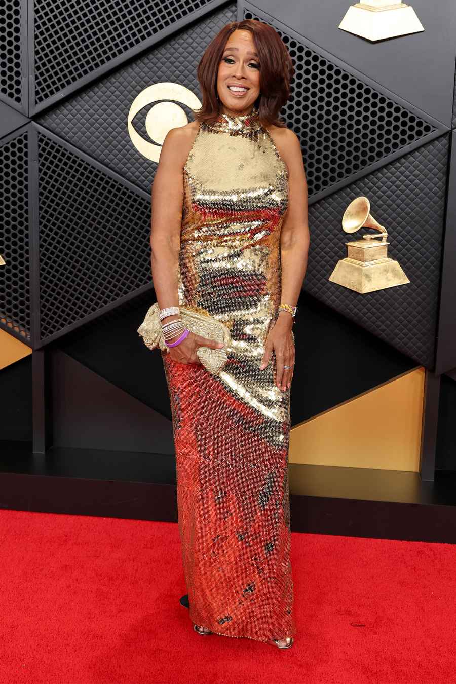 Gayle King Red Carpet Arrival 2026 Grammy Awards