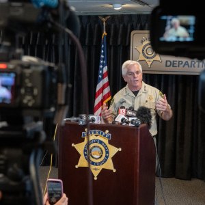 GettyImages-2259244627 Sheriff Handling Nancy Guthrie's Case Reveals Brother Died 1 Day After Abduction