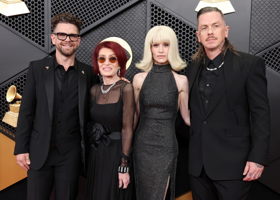 Aimee Osbourne Rare Appearance at 2026 Grammys Sharon Osbourne Jack Osbourne