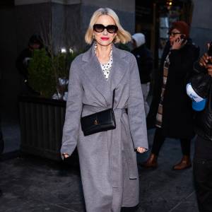 Naomi Watts is seen in Midtown on February 05, 2026 in New York City.