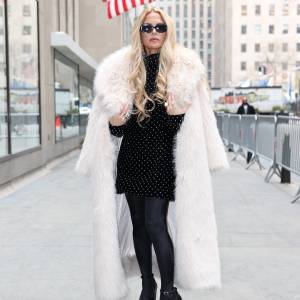 Rachel Zoe is seen on February 10, 2026 in New York City.