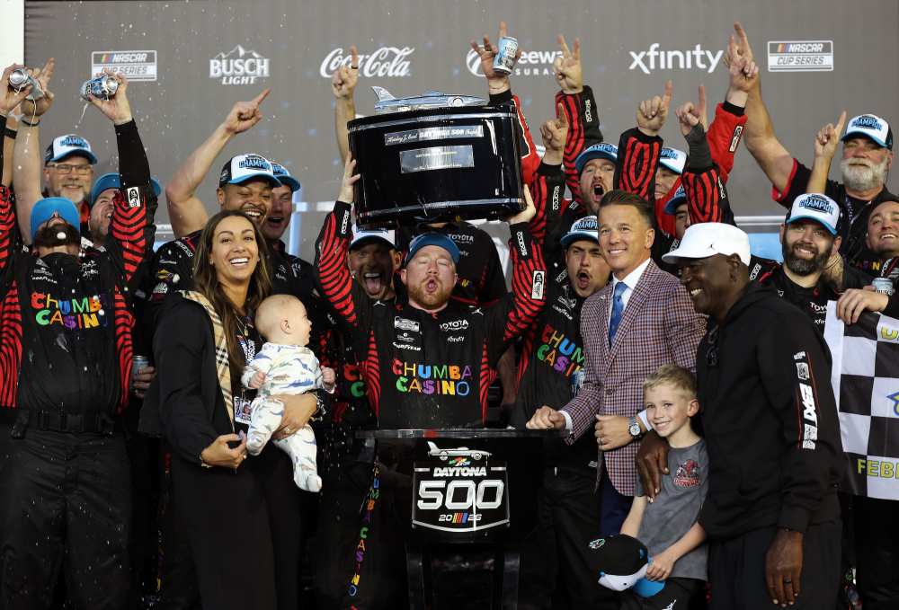NASCAR’s Tyler Reddick Addresses Viral Video of 6-Year-Old Son With Michael Jordan