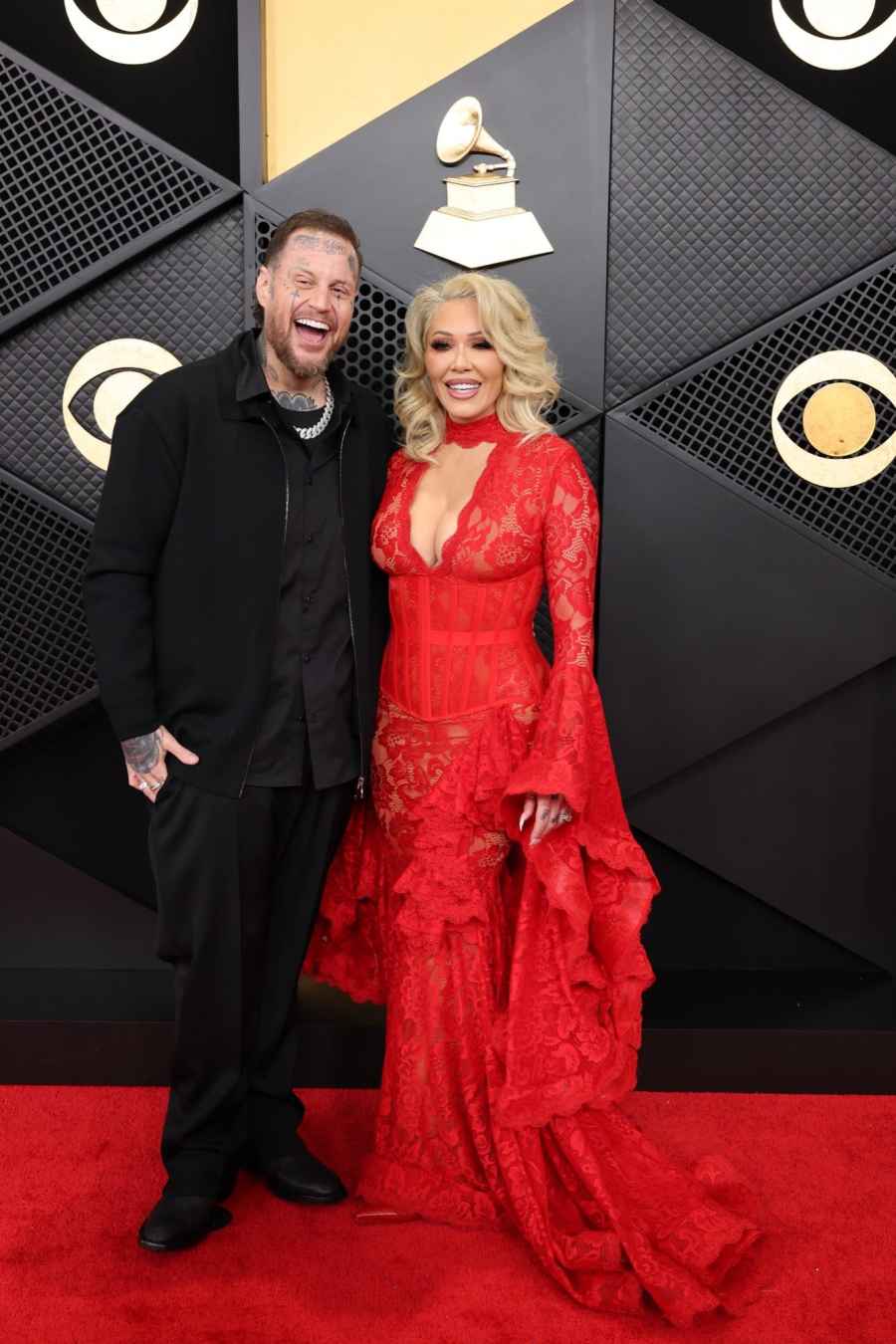 Hottest 2026 Grammy Awards Couples Jelly Roll and Bunnie XO