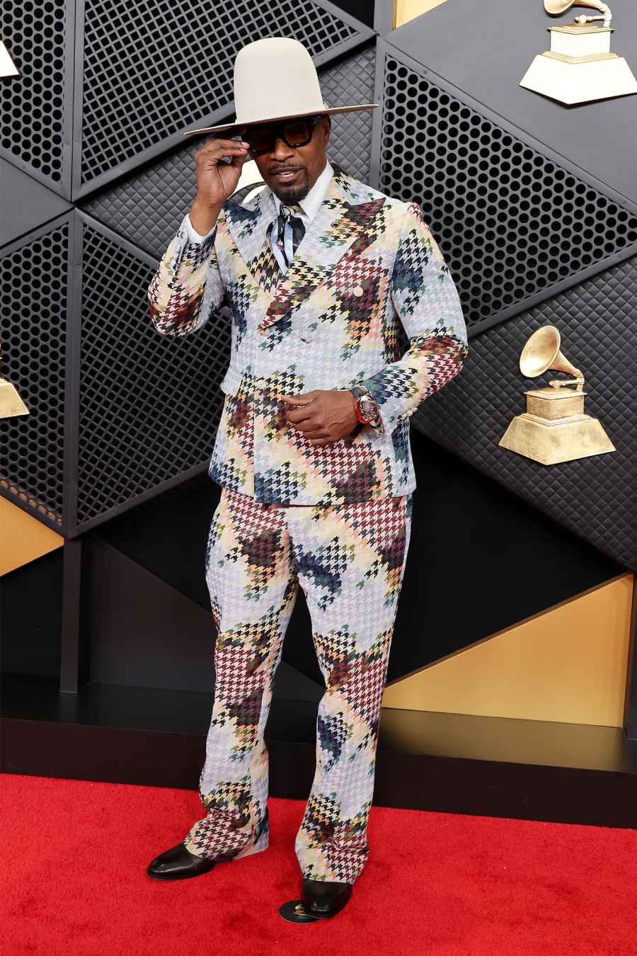 Jamie Foxx Red Carpet Arrival 2026 Grammy Awards