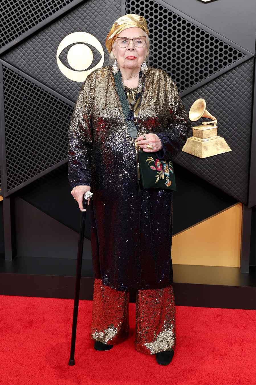 Joni Mitchell Red Carpet Arrival 2026 Grammy Awards