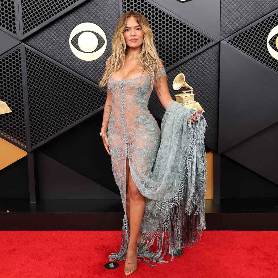 Karol G Red Carpet Arrival 2026 Grammy Awards