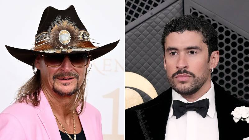 Kid Rock lên tiếng về cuộc đối đầu với Bad Bunny trong giờ nghỉ giữa hiệp Super Bowl | Us Weekly