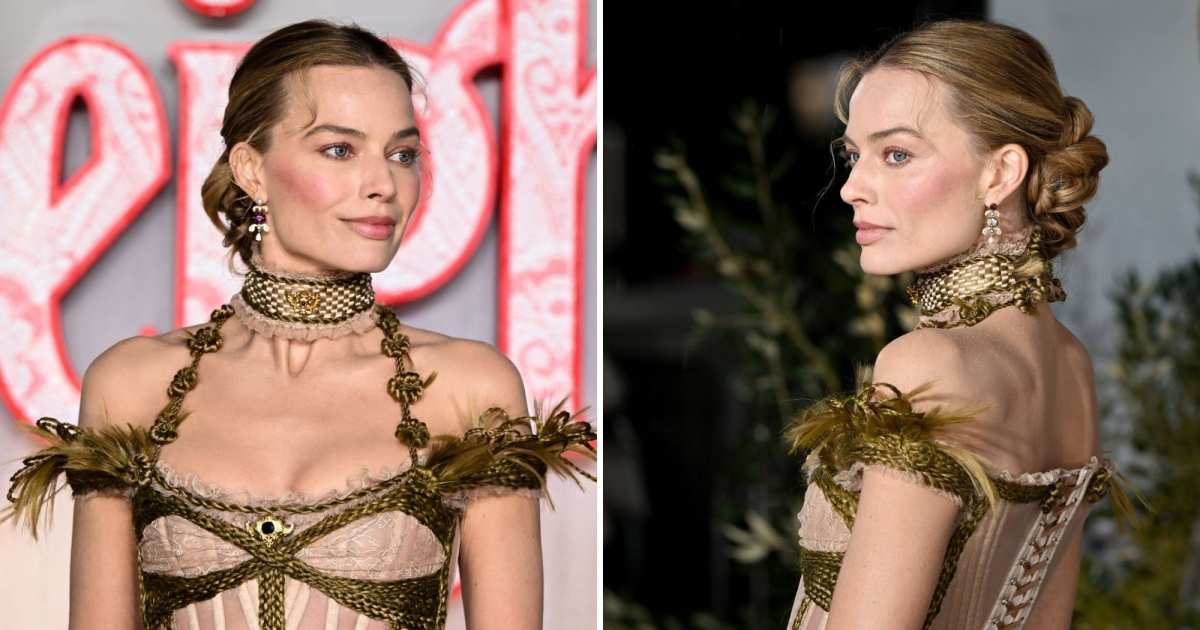 Margot Robbie Wears Naked Dress of Hair at London Wuthering Heights Premiere | Us Weekly Margot Robbie Wears Naked Dress of Hair at London Wuthering Heights Premiere | Us Weekly