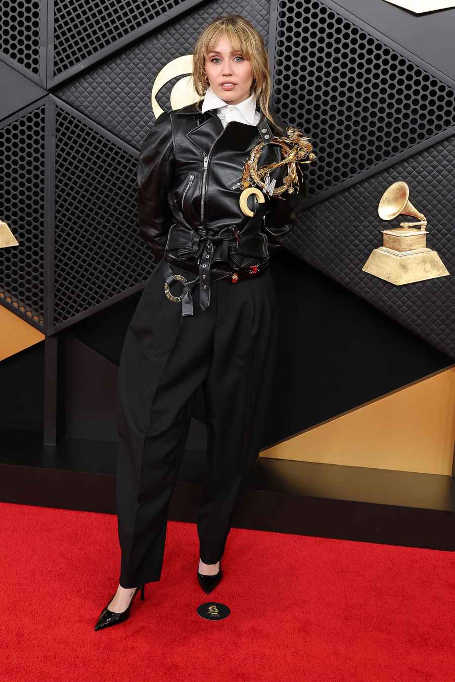 Miley Cyrus Red Carpet Arrival 2026 Grammy Awards