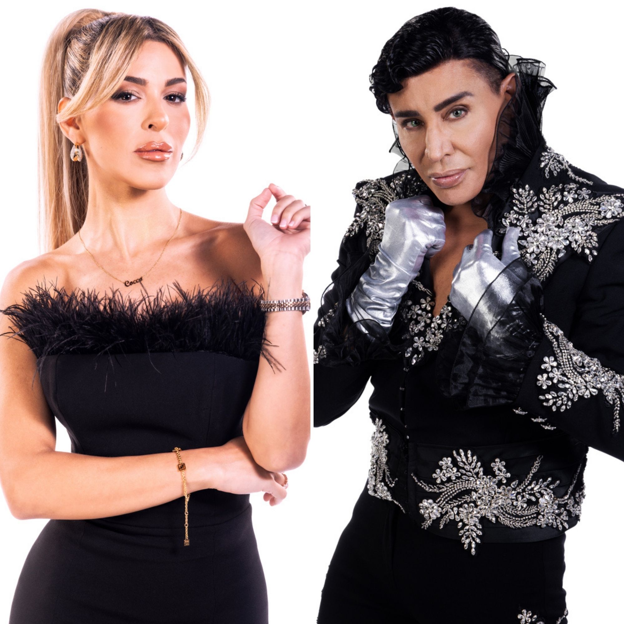 Cuando apenas se conformaban los cuartos, Oriana Marzoli y Eduardo "El Divo" tuvieron una acalorada discusión.