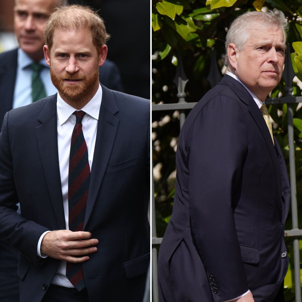Prince Harry Avoids Addressing Prince Andrew Arrest During TV Interview GettyImages-2256944483 GettyImages-1251110789