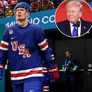 Promo Team USA Brady Tkachuk Responds to Accusation He Said Close the Northern Border on Trump Phone Call