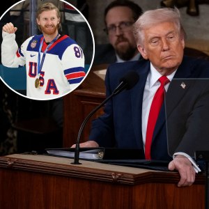 Promo Team USA Kyle Connor Addresses Skipping President Trump State of the Union Address