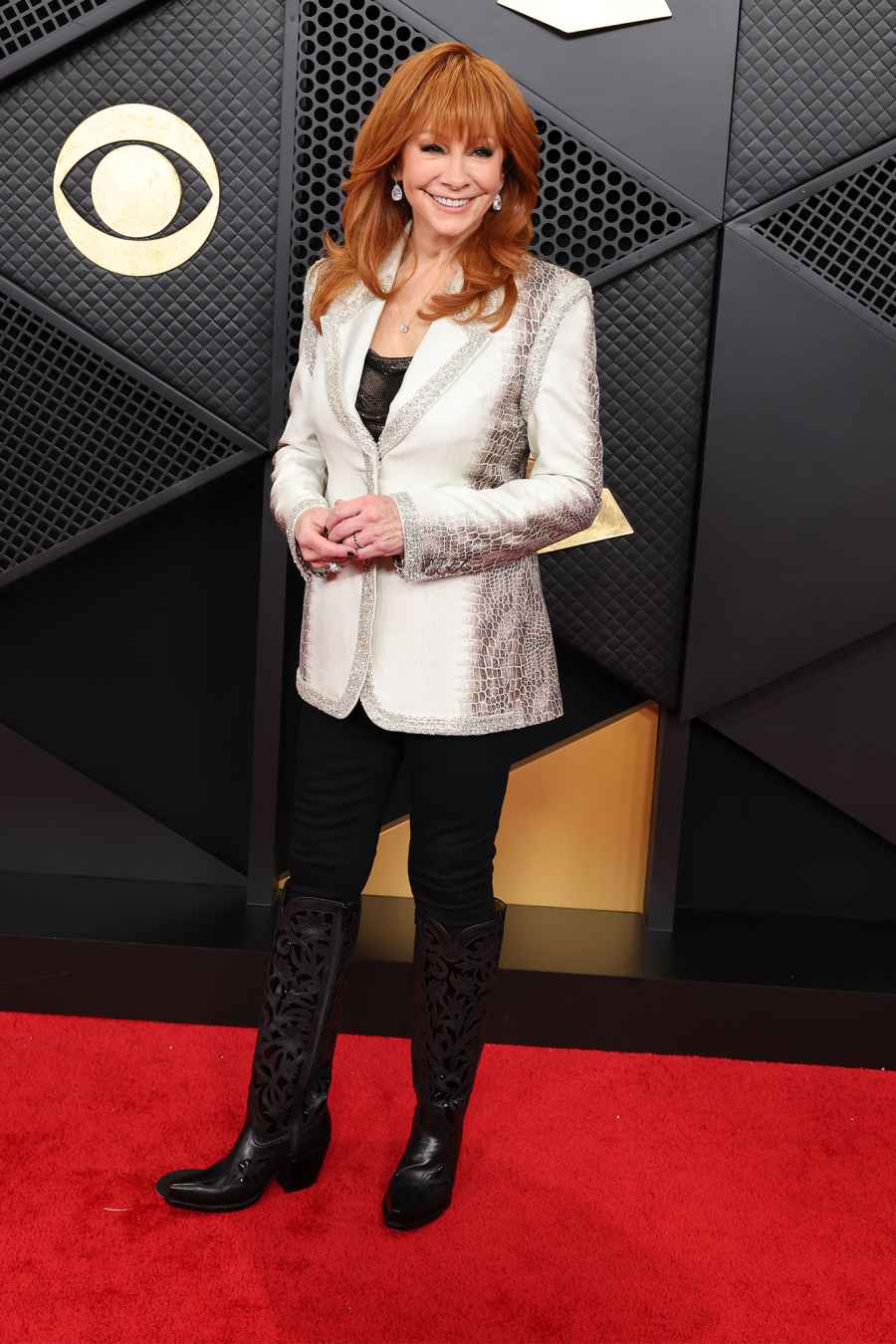 Reba McEntire Red Carpet Arrival 2026 Grammy Awards