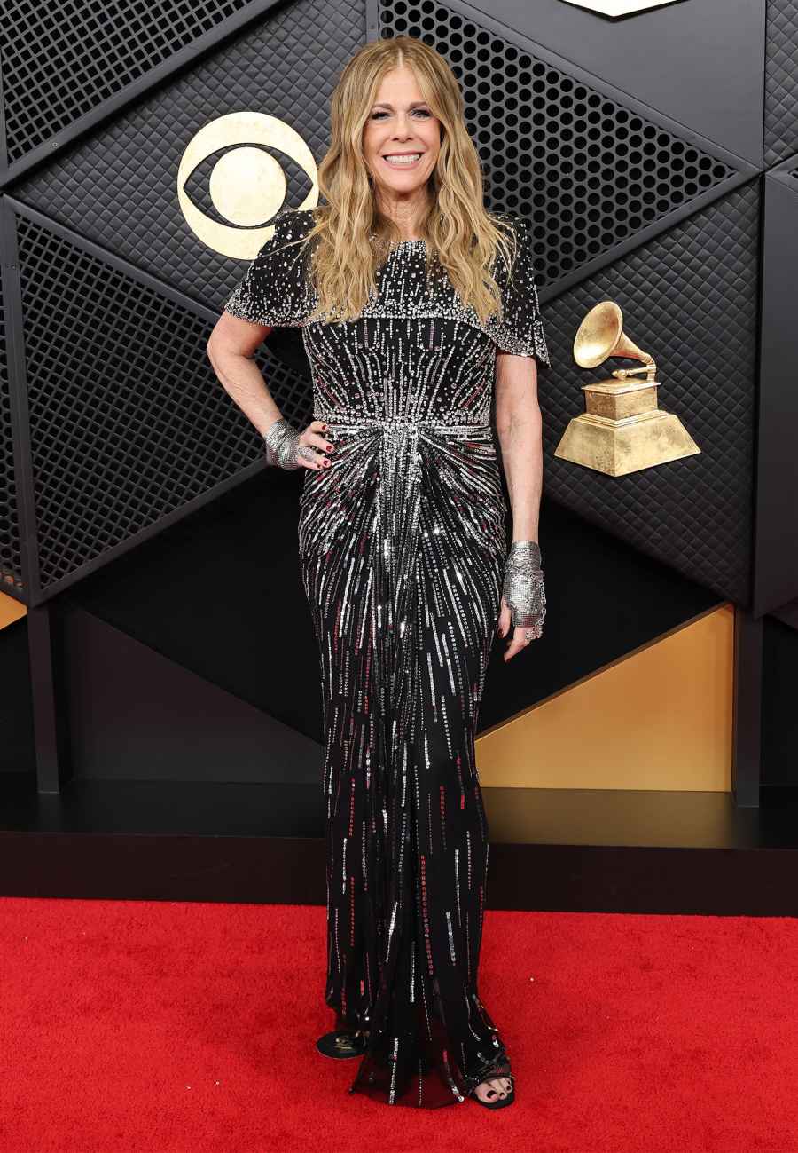 Rita Wilson Red Carpet Arrival 2026 Grammy Awards