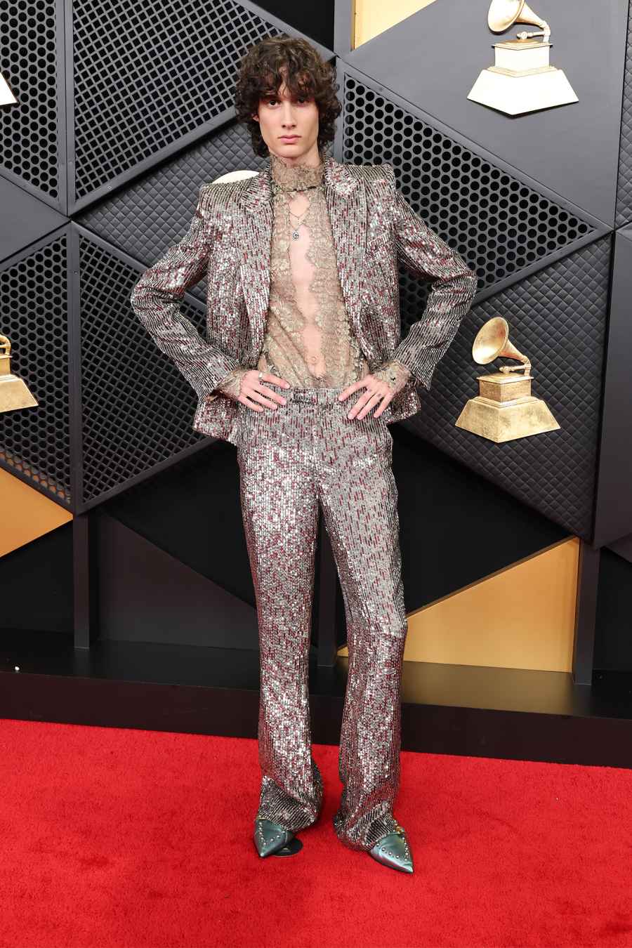 Sombr Red Carpet Arrival 2026 Grammy Awards