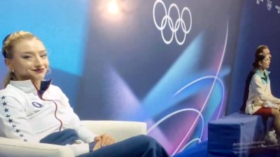 Team USA Amber Glenn Defends Behavior After Russian Figure Skater Fall