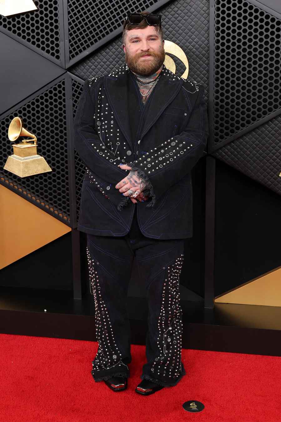 Teddy Swims Red Carpet Arrival 2026 Grammy Awards