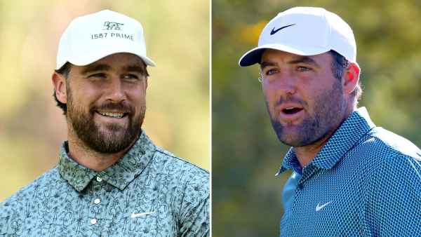 Travis Kelce Surprised Make a Wish Recipient at Celebrity Golf Event