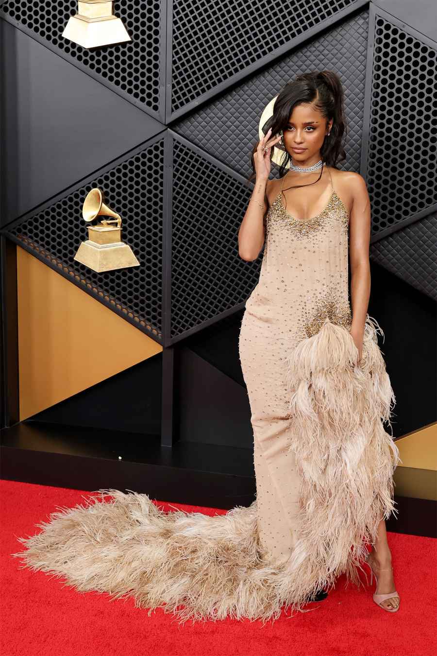 Tyla Red Carpet Arrival 2026 Grammy Awards