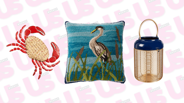 Crab, Pillow and Lantern Home Decor Pieces