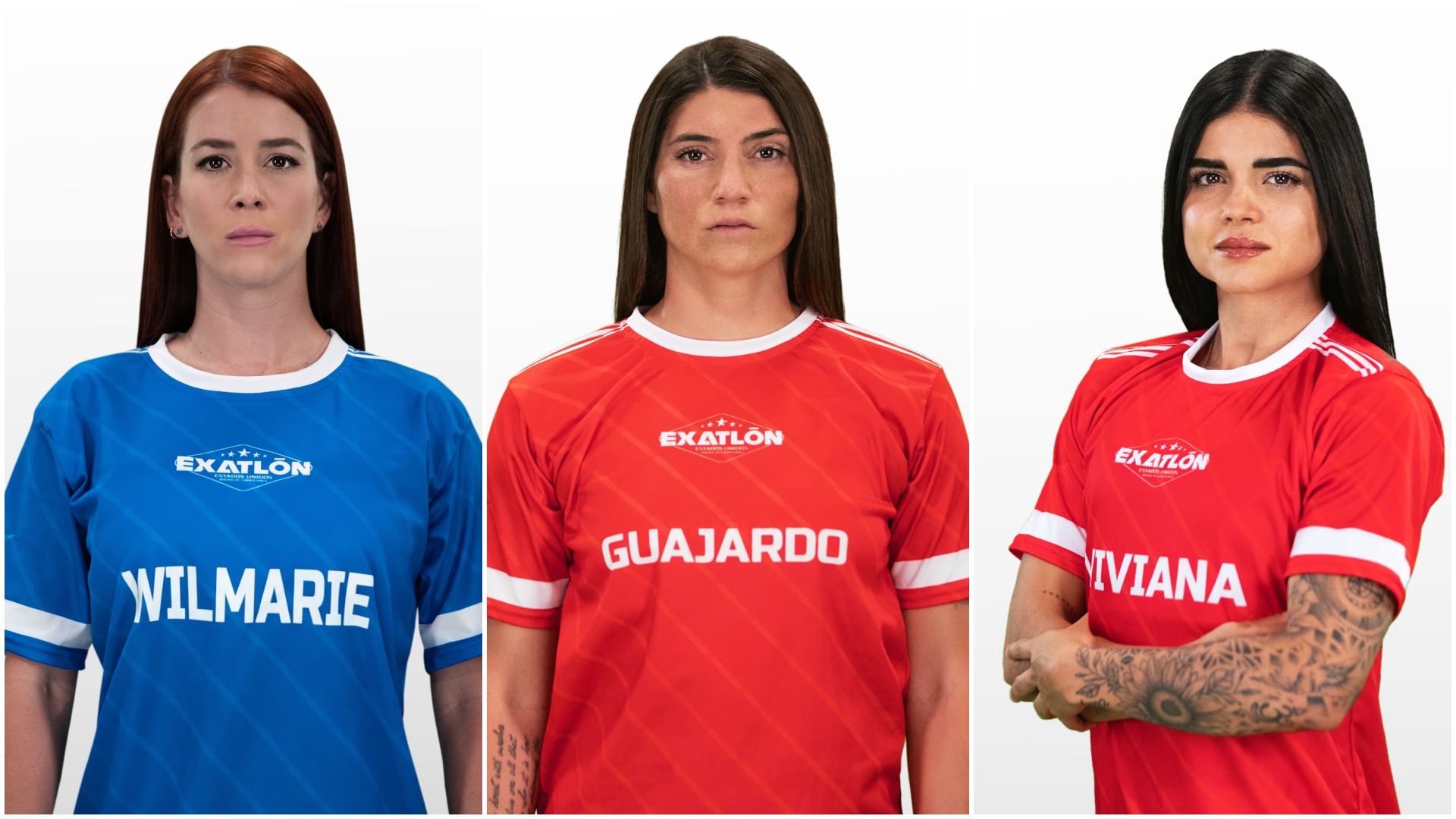 Integrantes finales de Zona Femenina de 'Exatlón EEUU'.