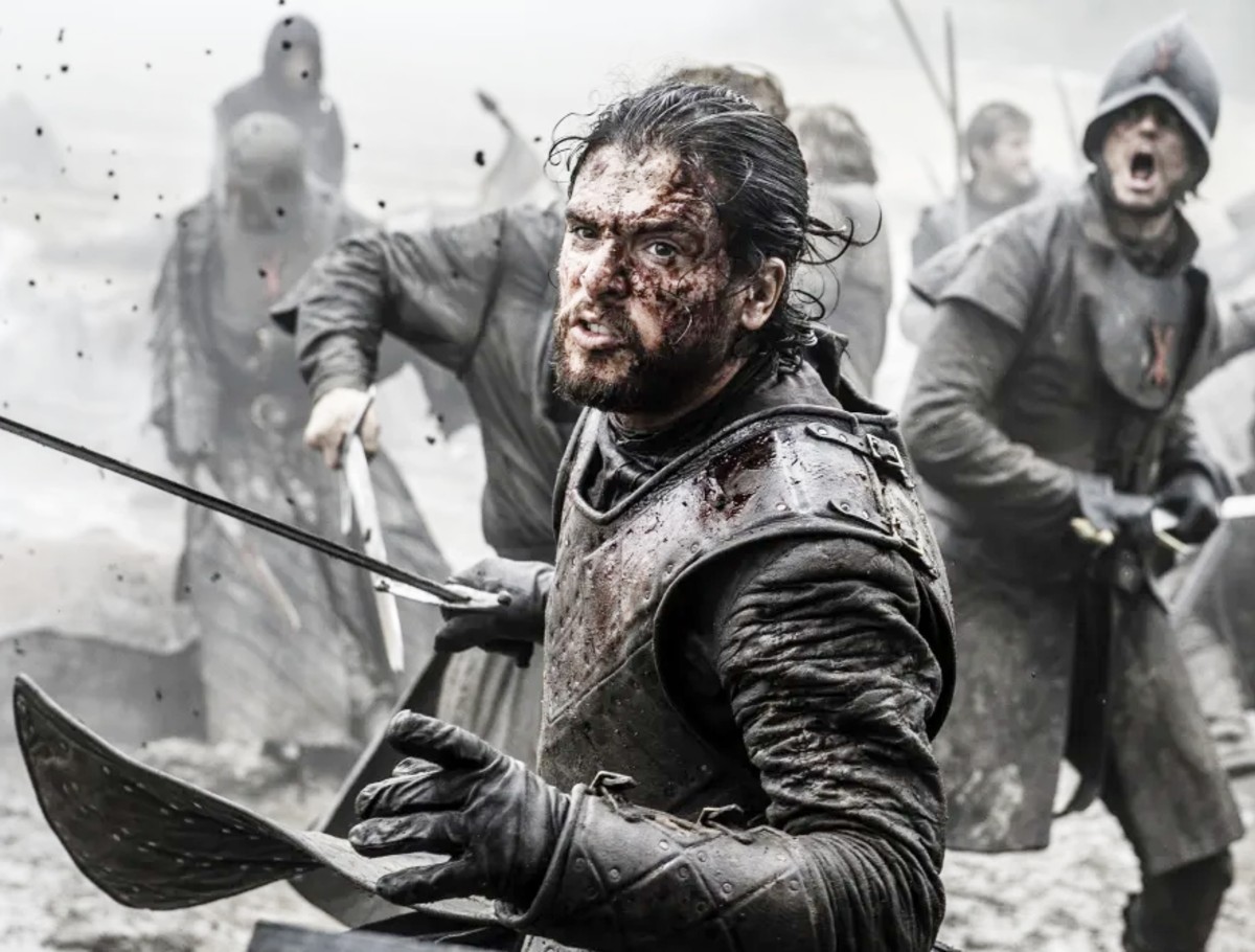 Kit Harington in Game of Thrones
