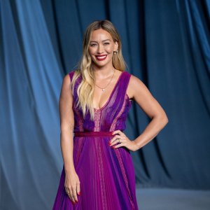 Los Angeles, CA - October 18: Hilary Duff attends the Academy Gala Academy Museum of Motion Pictures on Saturday, Oct. 18, 2025 in Los Angeles, CA. (Photo by Eric Thayer/Los Angeles Times via Getty Images)