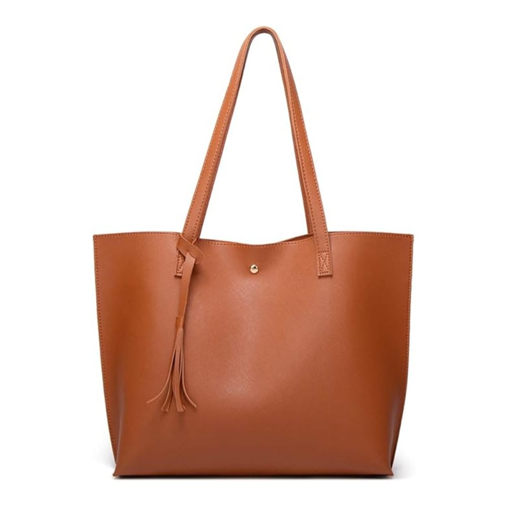 Dreubea Soft Faux Leather Tote