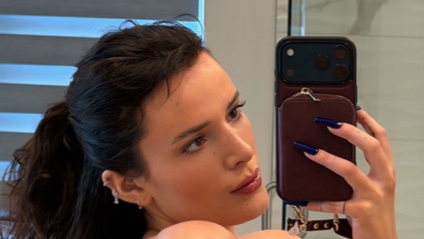 Bella Thorne Shows Off Her Sideboob While Goin Topless in New Selfie