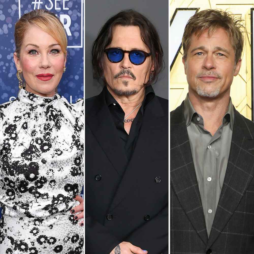 Christina Applegate Name Drops Johnny Depp Brad Pitt