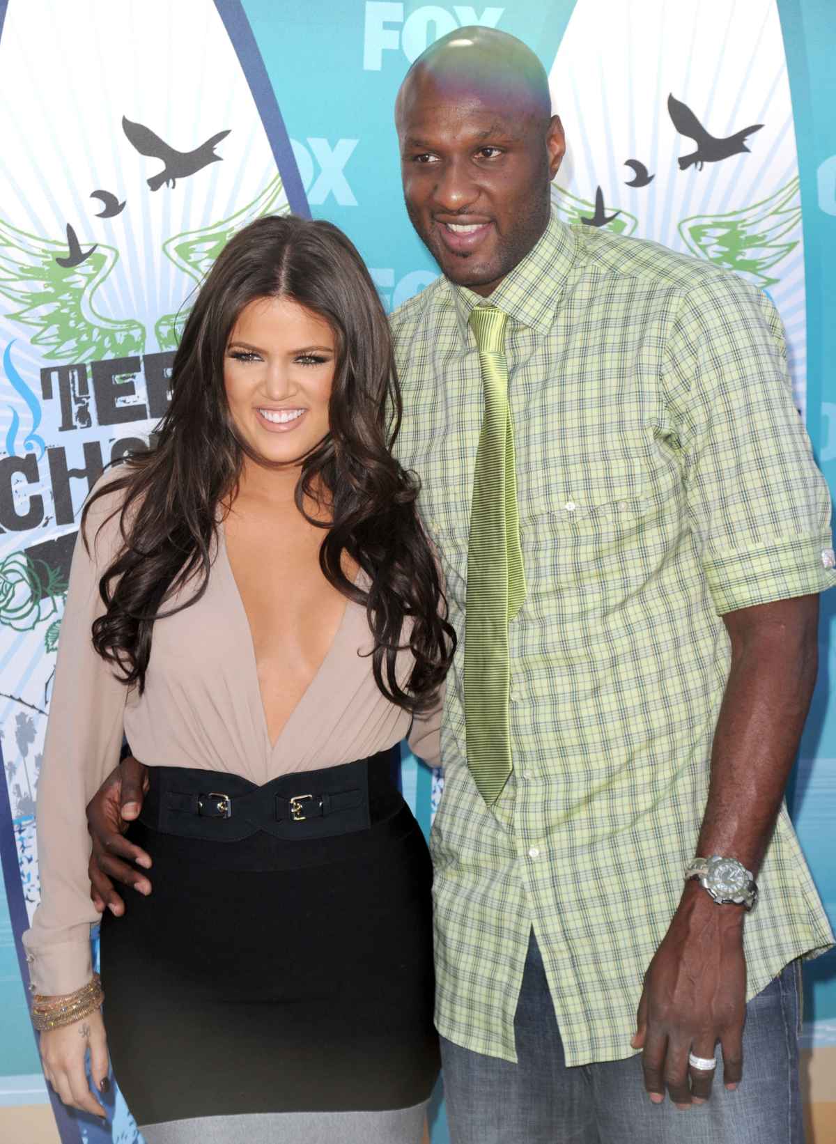 Khloe Kardashian and Lamar Odom