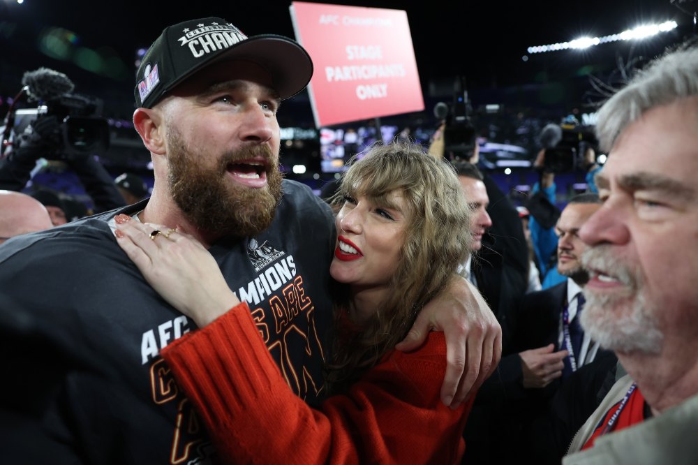 GettyImages-1968517621 Travis Kelce Taylor Swift January 2024