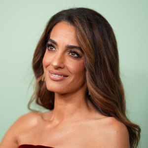 Amal Clooney at the "Jay Kelly" premiere during the 63rd New York Film Festival at Alice Tully Hall on September 29, 2025 in New York, New York.