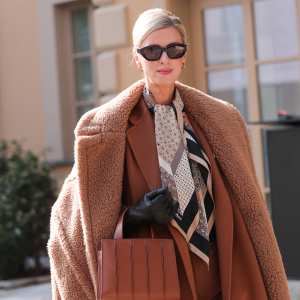 Nicky Hilton is seen during the Milan Fashion Week - Womenswear Fall/Winter 2026/2027 on February 26, 2026 in Milan, Italy.