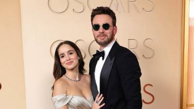 Chris Evans and Wife Alba Baptista Make a Rare Red Carpet Appearance at the 2026 Oscars 98th Annual Academy Awards