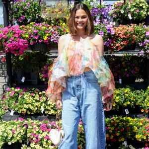 Chrissy Teigen is seen on March 26, 2026 in Los Angeles, California.