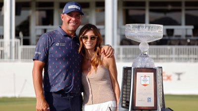 GettyImages-2268976544 Gary and Gabby Woodland Houston Open