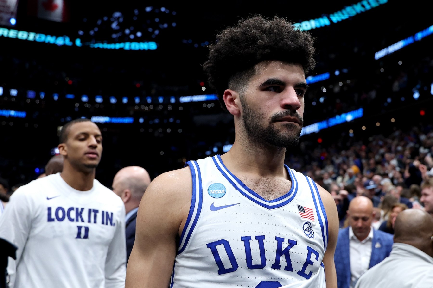 Chuck Boozer Cayden Boozer Reacts After Mistake Led to Insane UConn Win