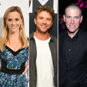 A split image of Reese Witherspoon, Ryan Phillippe and Jim Toth.