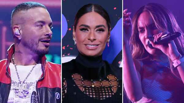 J Balvin, Galilea Montijo y Belinda.