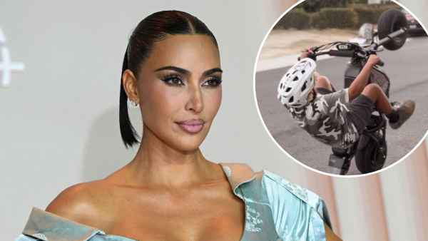 Kim Kardashian Shares Pic of Son Saint 10 on Dirt Bike
