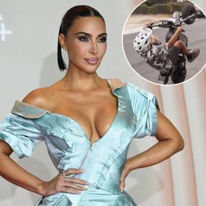 Kim Kardashian Shares Pic of Son Saint 10 on Dirt Bike