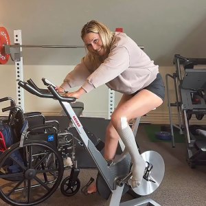 Lindsey Vonn Shares Gnarly Video
