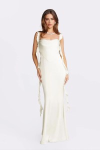 Nana Jacqueline satin dress