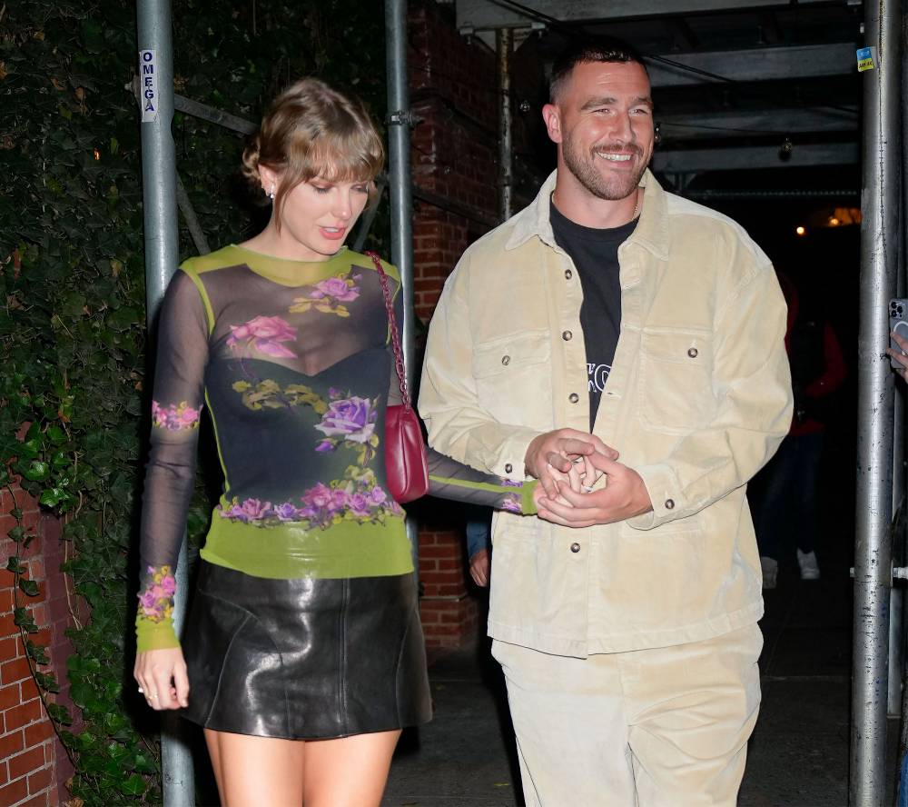 Out and ABout Travis Kelce and Taylor Swift 2615 Us Weekly Cover Story